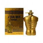 J For Men Gold  By Diamond Collection For Men - 3.4 EDT SPRAY Version Of JPG GOLD FOR MEN