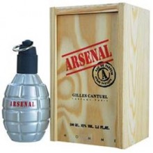 ARSENAL GREY By Gilles Cantuel For Men - 3.4 EDT Spray
